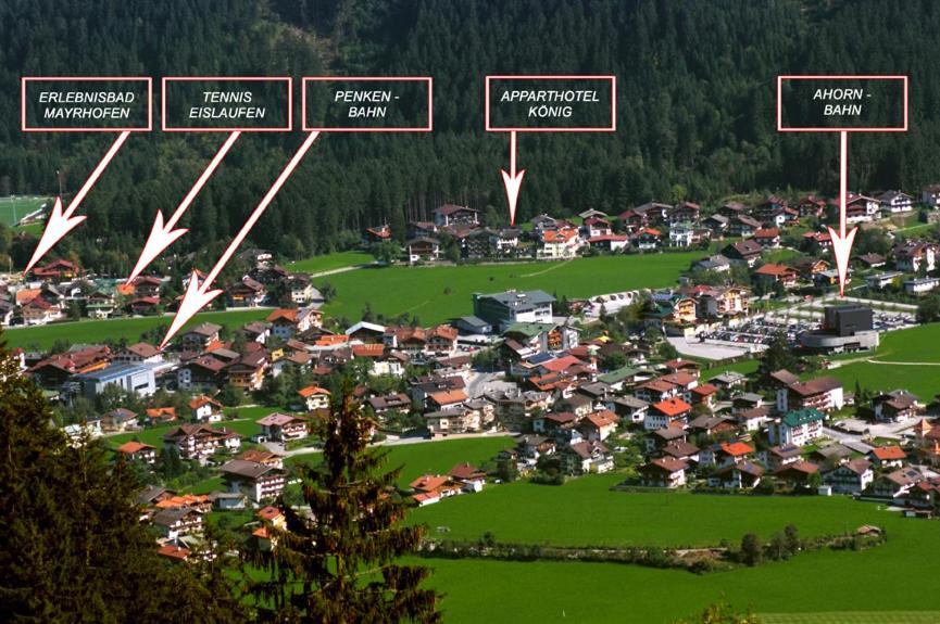 Apparthotel Koenig Mayrhofen Exterior photo